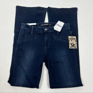 Joe’s Jeans NWT Flawless The Icon Flare Jeans Mid Rise Dark Wash Size 28